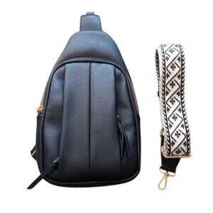 Women's Slingback Backpack Black Size Small